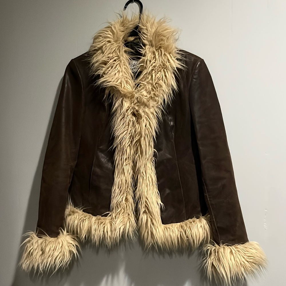 100% Leather Women's Y2K Small Jacket